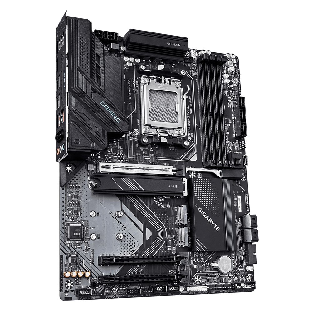 Placa Mãe Gigabyte X870 GAMING WIFI6, AMD AM5, ATX, DDR5, LED RGB, Bluetooth, Wi-Fi 6, Preto - X87GW-00 7