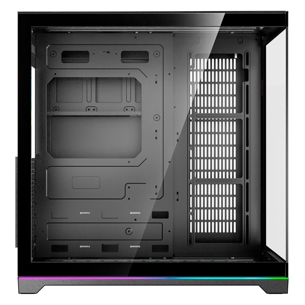Gabinete Gamer Rise Mode Galaxy Glass Standard V2, LED ARGB, Mid Tower, Lateral em Vidro, Sem Fans, Preto - RM-GA-GGST2L-FB - view 3