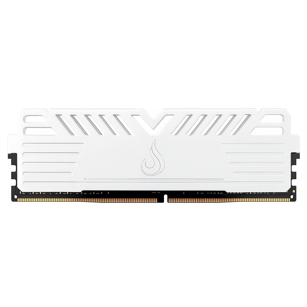 Memória Gamer Rise Mode 16GB, DDR4, 3200MHz, CL16, Viper White - RM-D4-16G-3200VP-W