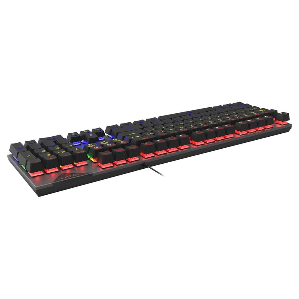 Teclado Gamer XT Racer Expert XTK-110, RGB, Anti-Ghosting, Switches MX Vermelho, ( Balão.info), Profissional, Preto - XTK-110 - foto 6
