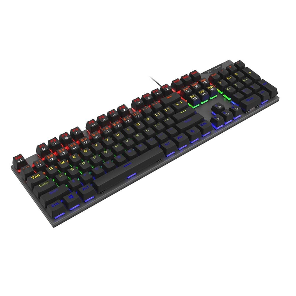 Teclado Gamer XT Racer Expert XTK-110, RGB, Anti-Ghosting, Switches MX Vermelho, ( Balão.info), Profissional, Preto - XTK-110 - foto 2