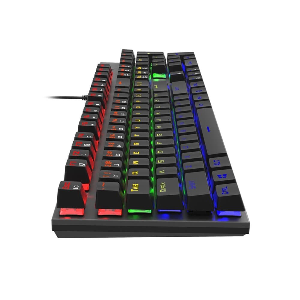 Teclado Gamer XT Racer Expert XTK-110, RGB, Anti-Ghosting, Switches MX Vermelho, ( Balão.info), Profissional, Preto - XTK-110 - foto 3
