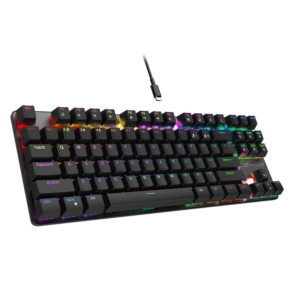 Teclado Gamer XT Racer Tank XTK-120, RGB, Anti-Ghosting, Switches OUTEMU Vermelho, ( Balão.info), Profissional, Preto - XTK-120 - foto 3
