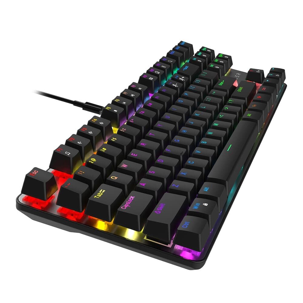 Teclado Gamer XT Racer Tank XTK-120, RGB, Anti-Ghosting, Switches OUTEMU Vermelho, ( Balão.info), Profissional, Preto - XTK-120 - foto 7