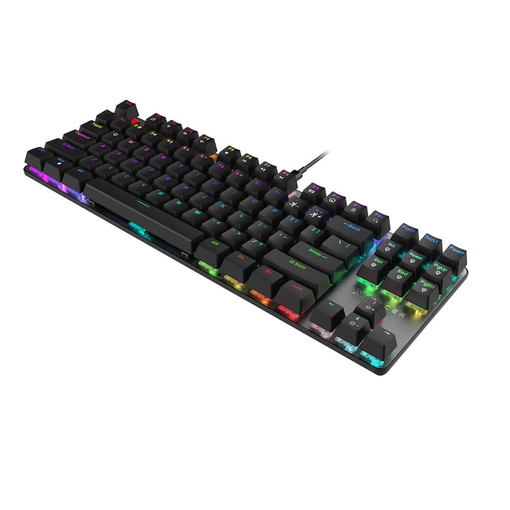 Teclado Gamer XT Racer Tank XTK-120, RGB, Anti-Ghosting, Switches OUTEMU Vermelho, ( Balão.info), Profissional, Preto - XTK-120 - foto 9