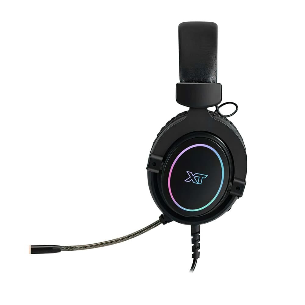 Headset Gamer XT Racer Supreme XTH-320, RGB, Drivers de 50mm, USB 2.0, Profissional, Preto - XTH-320 Headset Gamer XT Racer Supreme XTH-320, RGB, Drivers de 50mm, USB 2.0, Profissional, Preto - XTH-320