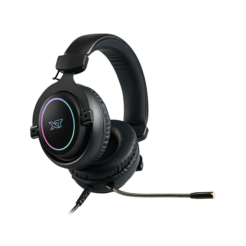 Headset Gamer XT Racer Supreme XTH-320, RGB, Drivers de 50mm, USB 2.0, Profissional, Preto - XTH-320 Headset Gamer XT Racer Supreme XTH-320, RGB, Drivers de 50mm, USB 2.0, Profissional, Preto - XTH-320