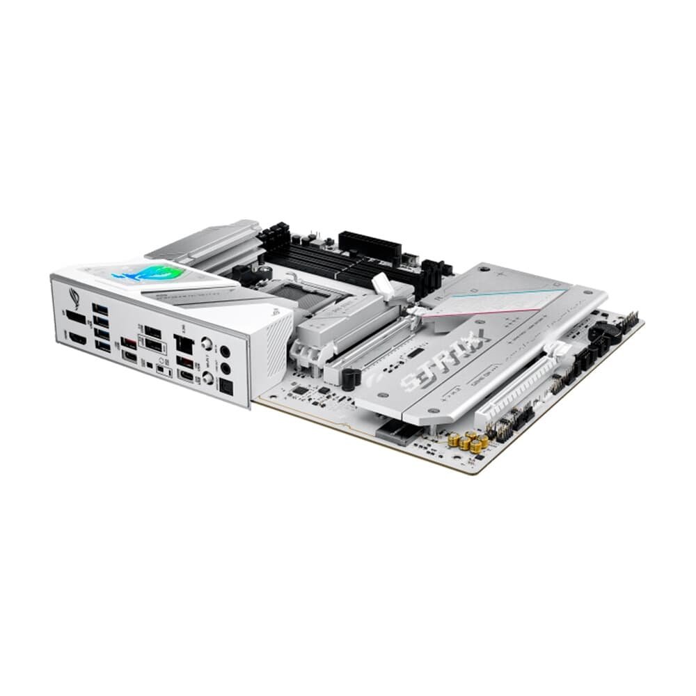 Placa Mãe ASUS ROG STRIX B850-A GAMING WIFI, AMD AM5 , ATX, DDR5, Wi-fi 7, Bluetooth, Branco - ROG STRIX B850-A GAMING WIFI