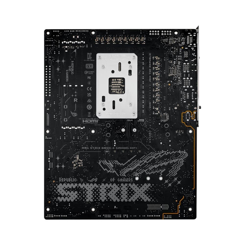 Placa Mãe ASUS ROG STRIX B850-E GAMING WIFI, AMD AM5 , ATX, DDR5, Wi-fi 7, Bluetooth, Preto - ROG STRIX B850-E GAMING WIFI - view 3