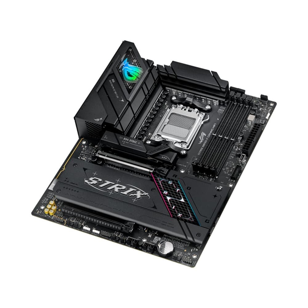 Placa Mãe ASUS ROG STRIX B850-F GAMING WIFI, AMD AM5 , ATX, DDR5, Wi-fi 7, Bluetooth, Preto - ROG STRIX B850-F GAMING WIFI - view 3