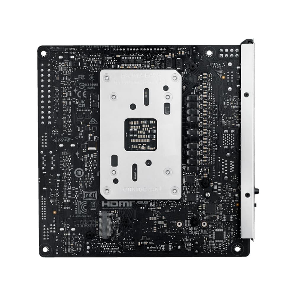 Placa Mãe ASUS ROG STRIX B850-I GAMING WIFI, AMD AM5 , Mini-ITX, DDR5, Wi-fi 7, Bluetooth, Preto - ROG STRIX B850-I GAMING WIFI - view 7