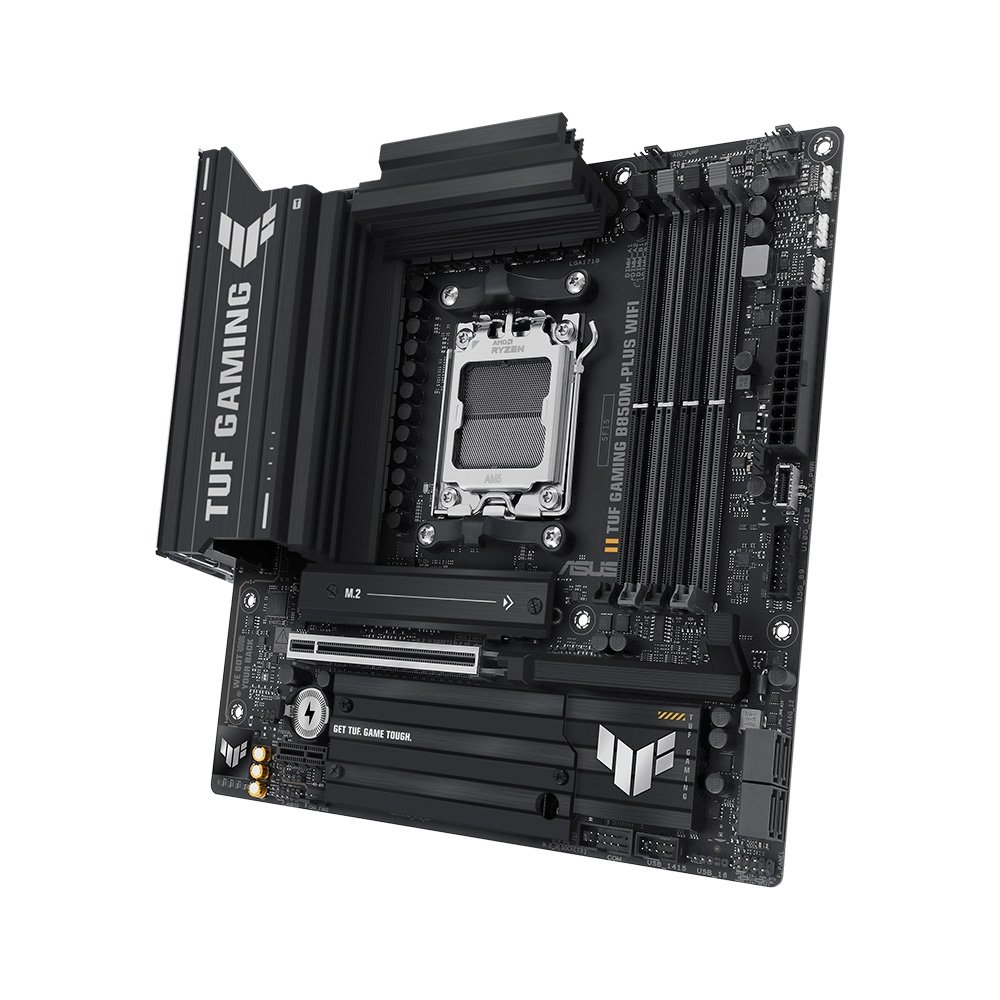 Placa Mãe ASUS TUF B850M-PLUS WIFI, AMD AM5 , m-ATX, DDR5, Wi-fi 6e, Preto - TUF GAMING B850M-PLUS WIFI - view 10