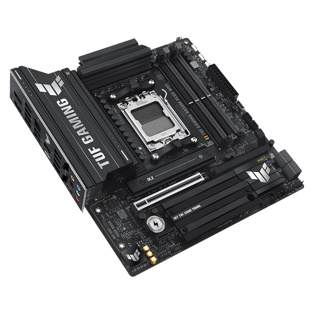 Placa Mãe ASUS TUF B850M-PLUS WIFI, AMD AM5 , m-ATX, DDR5, Wi-fi 6e, Preto - TUF GAMING B850M-PLUS WIFI - view 13