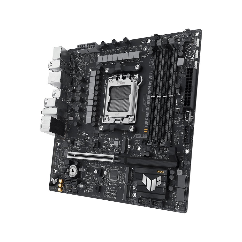 Placa Mãe ASUS TUF B850M-PLUS WIFI, AMD AM5 , m-ATX, DDR5, Wi-fi 6e, Preto - TUF GAMING B850M-PLUS WIFI - view 14