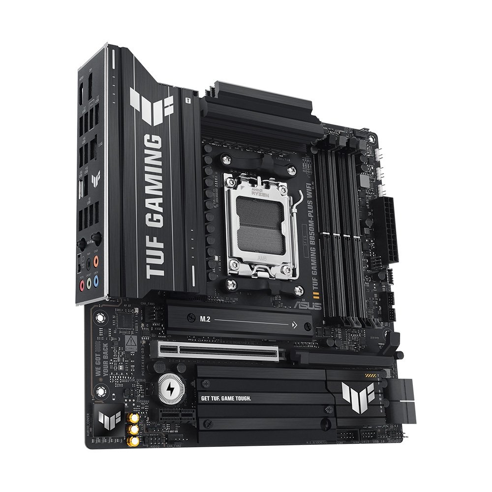 Placa Mãe ASUS TUF B850M-PLUS WIFI, AMD AM5 , m-ATX, DDR5, Wi-fi 6e, Preto - TUF GAMING B850M-PLUS WIFI - view 15