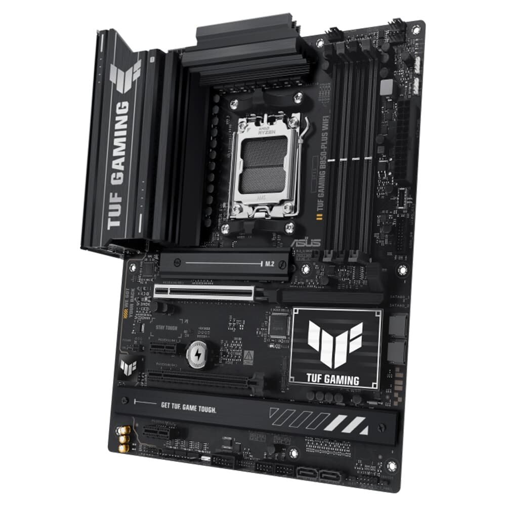 Placa Mãe ASUS TUF B850-PLUS WIFI, AMD AM5 , ATX, DDR5, Wi-fi 7, Preto - TUF GAMING B850-PLUS WIFI - view 3