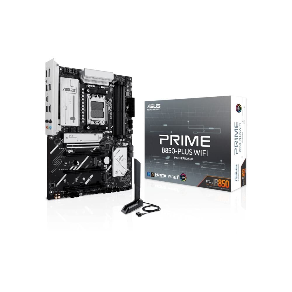Placa Mãe ASUS PRIME B850-PLUS WIFI, AMD AM5 , ATX, DDR5, Preto 4