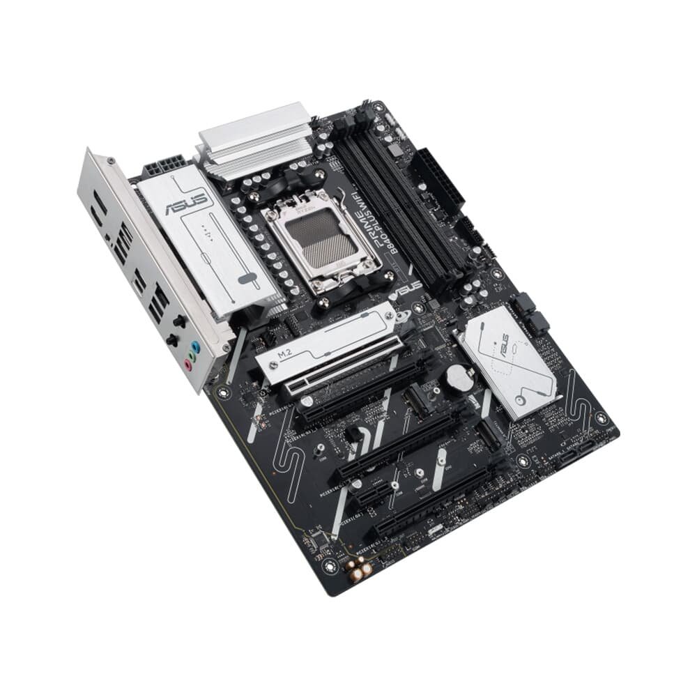 Imagem 4 de 8 do produto Placa Mãe ASUS PRIME B840-PLUS WIFI, AMD AM5 , ATX, DDR5, Wi-fi 6e, Preto - PRIME B840-PLUS WIFI