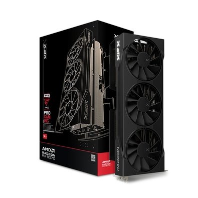  XFX Swift RX 9070 OC TRIPLE FAN GAMING EDITION WITH AMD Radeon , 16GB, GDDR6, HDMI 3xDP, RDNA 4 - RX-97SWFB3B9