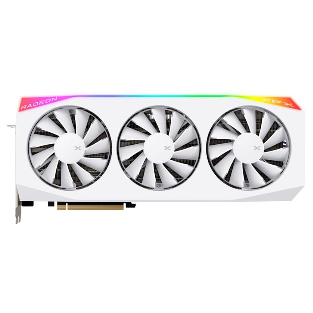 Placa de Vídeo XFX Mercury RX 9070 XT OC WHITE MAGNETIC AIR EDITION WITH AMD Radeon, RGB, 16GB, GDDR6, HDMI 3xDP, RDNA 4 - RX-97TMARGW9 4