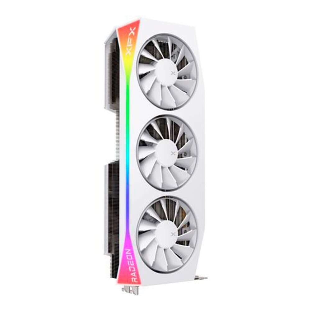 Placa de Vídeo XFX Mercury RX 9070 XT OC WHITE MAGNETIC AIR EDITION WITH AMD Radeon, RGB, 16GB, GDDR6, HDMI 3xDP, RDNA 4 - RX-97TMARGW9 - view 4