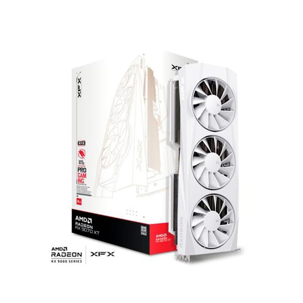 Placa de Vídeo XFX Quicksilver RX 9070 XT | KaBuM!