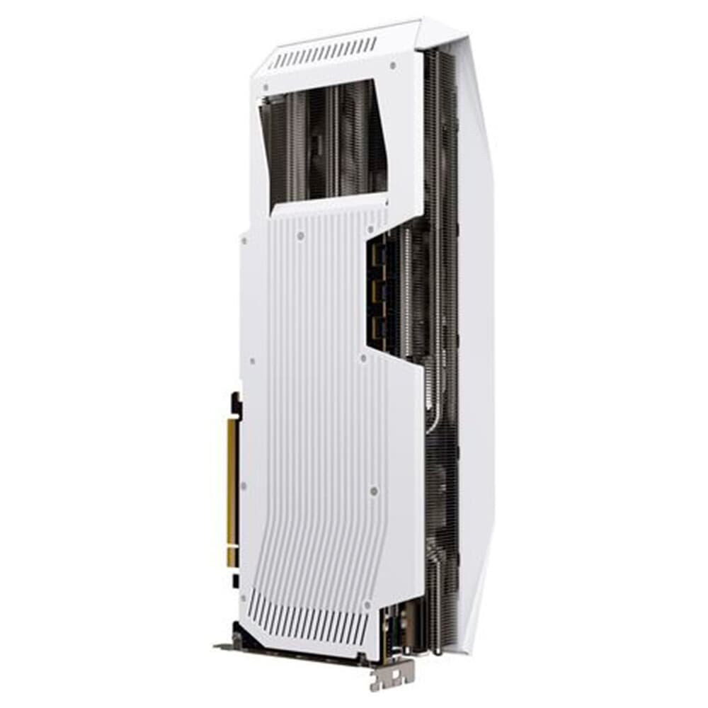 Placa de Vídeo XFX Mercury RX 9070 XT OC WHITE GAMING EDITION WITH AMD Radeon, RGB, 16GB, GDDR6, HDMI 3xDP, RDNA 4 - RX-97TRGBBW9 - view 5