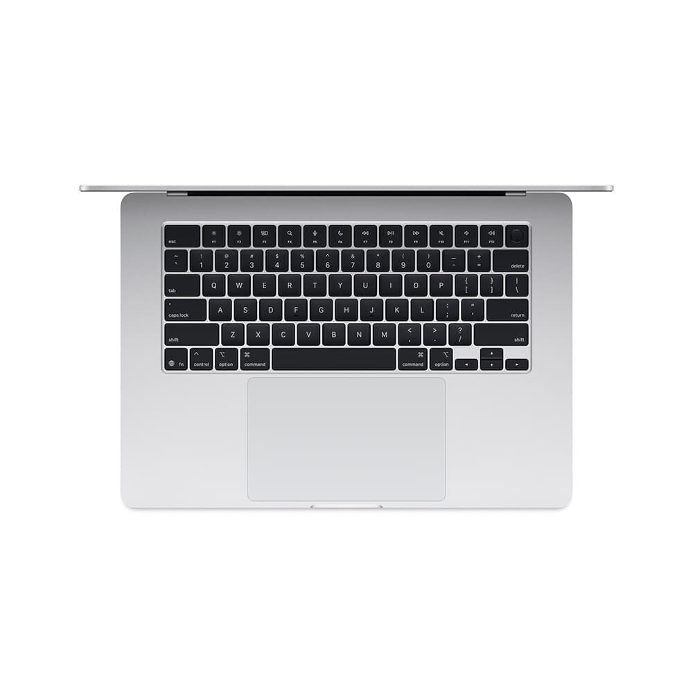 MacBook Air Apple 15 Chip M4, CPU 10 Núcleos, GPU 10 Núcleos, Neural Engine 16 Núcleos, 16GB RAM, SSD 256GB, Prateado - MW1G3BZ/A - view 2