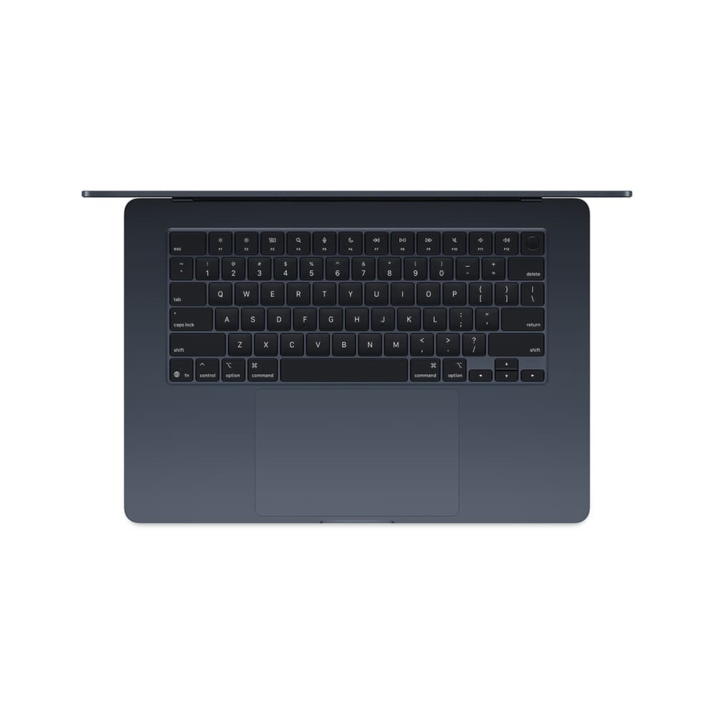 MacBook Air Apple 15" Chip M4, CPU 10 Núcleos, GPU 10 Núcleos, Neural Engine 16 Núcleos, 24GB, SSD 512GB, Meia-noite - MC6L4BZ/A