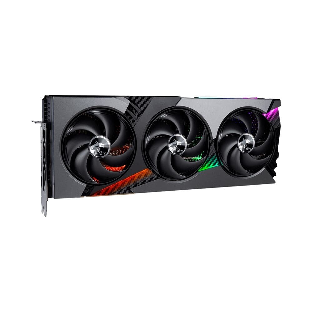 Imagem 3 de 9 do produto Placa de Vídeo MSI Geforce RTX 5070 12G VANGUARD SOC LAUNCH EDITION NVIDIA GeForce, 12GB, GDDR7, 192 bits, FP4 e DLSS 4 - G5070-12VGSL