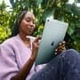iPad Air Apple 11" 512 GB, Chip M3, Wi-Fi + Cellular, Câmera Traseira 12MP, Cinza-espacial - MCG44BZ/A