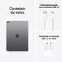 iPad Air Apple 11" 512 GB, Chip M3, Wi-Fi, Câmera Traseira 12MP, Cinza-espacial - MCA74BZ/A