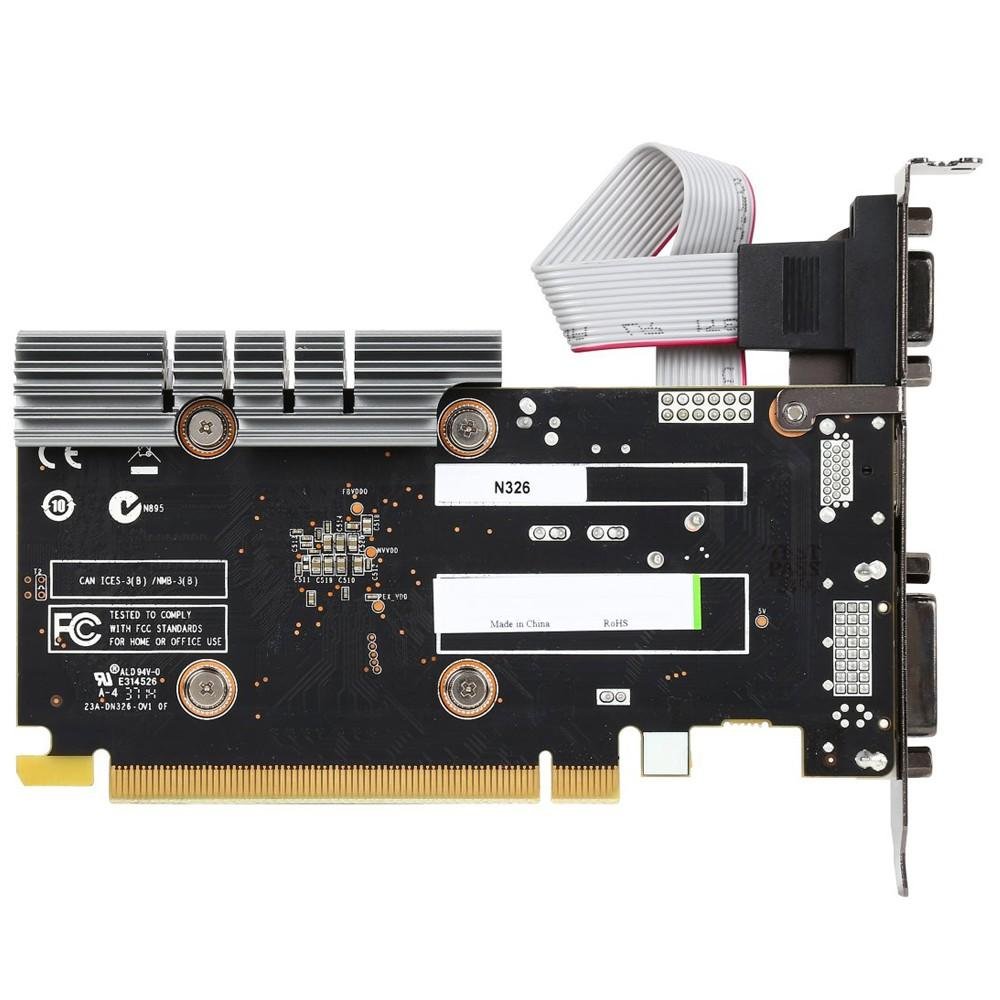 Imagem 3 de 4 do produto Placa de Video VGA Zotac GT 730 Mainstream LP 2GB  DDR3 64 bits  ZT-71105-10BB