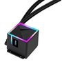 Water Cooler Gamer Rise Mode Black, Rainbow, 360mm, AMD e Intel, Preto - RM-WCB-03-RBW