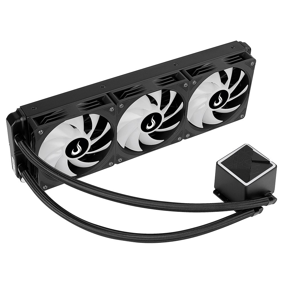 Water Cooler Gamer Rise Mode Black, ARGB Rainbow, 360mm, AMD e Intel, Preto - RM-WCB-03-RBW - view 7