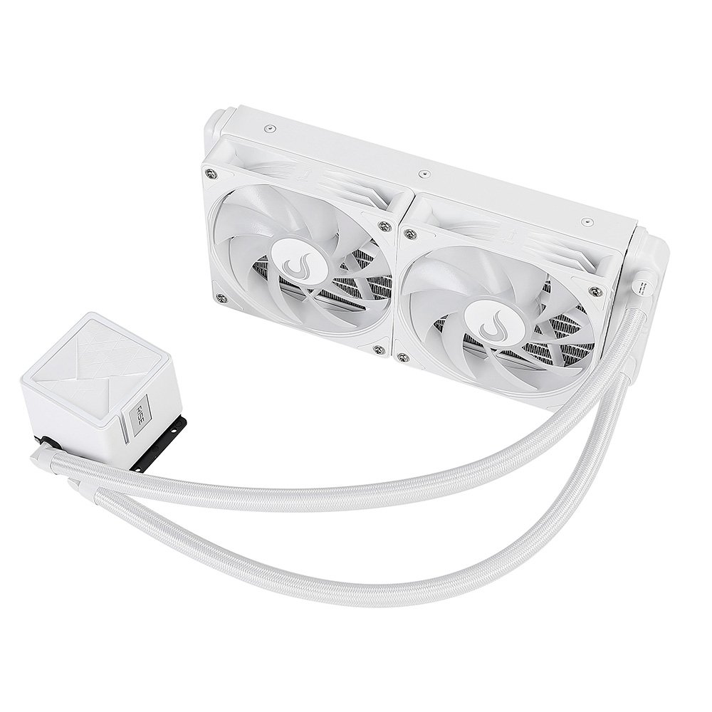 Water Cooler Gamer Rise Mode Frost, ARGB Rainbow, 240mm, AMD e Intel, Branco - RM-WCZ-02-RBW - view 5