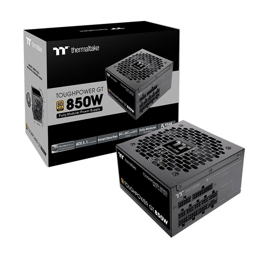 Thermaltake TOUGHPOWER GT 850W GOLD認証 Fonte Thermaltake Toughpower GT 850W Gold | KaBuM!