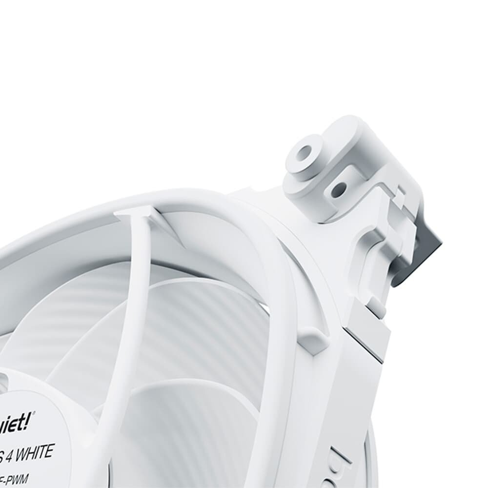 Imagem 3 de 4 do produto Ventoinha Be Quiet Silent Wings 4 White 120mm, PWM 4 Pinos, High-speed, Branco - BL115