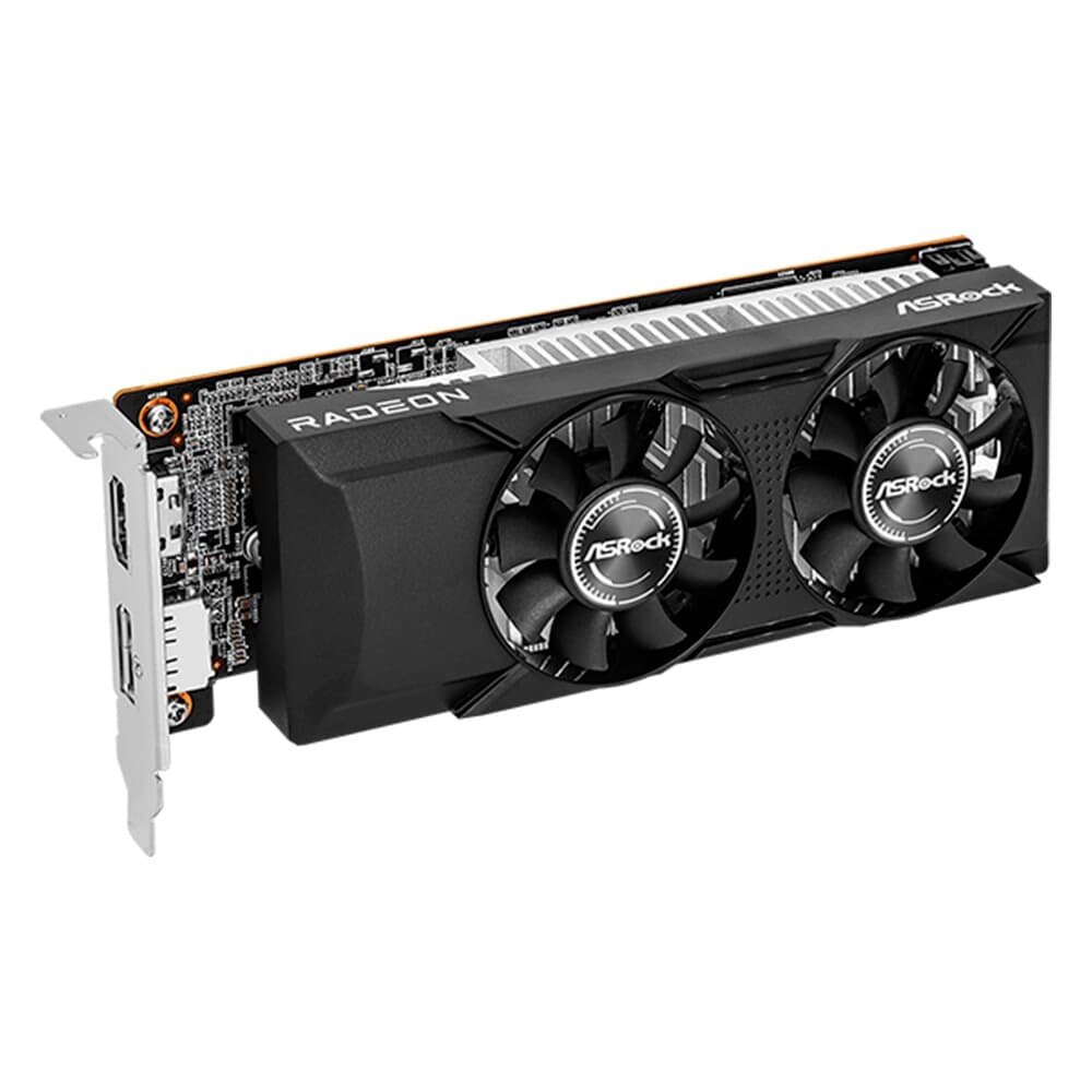 Placa de Vídeo ASRock RX550 LP 4G | KaBuM!