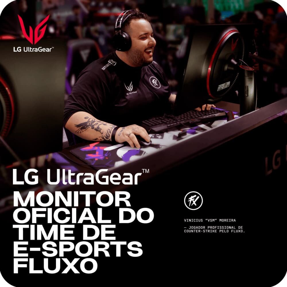 Monitor Gamer LG UltraGear OLED 27", 2K QHD, 480Hz, 0.03ms, FreeSync Premium, G-Sync, HDR400 - 27GX790A-B Monitor Gamer LG UltraGear OLED 27", 2K QHD, 480Hz, 0.03ms, FreeSync Premium, G-Sync, HDR400 - 27GX790A-B