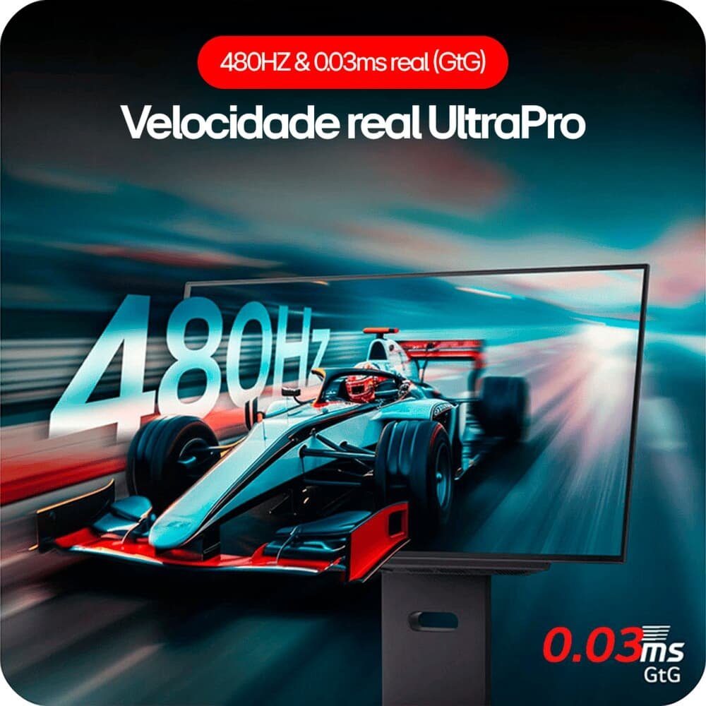 Monitor Gamer LG UltraGear OLED 27", 2K QHD, 480Hz, 0.03ms, FreeSync Premium, G-Sync, HDR400 - 27GX790A-B Monitor Gamer LG UltraGear OLED 27", 2K QHD, 480Hz, 0.03ms, FreeSync Premium, G-Sync, HDR400 - 27GX790A-B