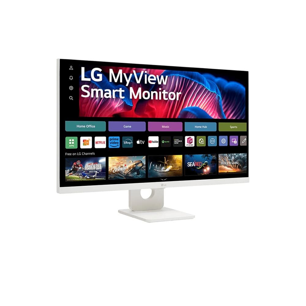 webOS搭載 27インチLG MyView Smart Monitor Monitor LG MyView Smart 27SR73U-W 4K | KaBuM!