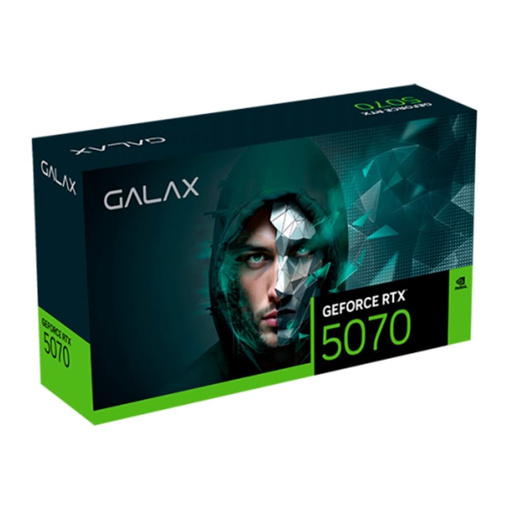 Imagem 11 de 11 do produto Placa de Vídeo GALAX RTX 5070 1-Click OC NVIDIA GeForce, 12GB, GDDR7, 192 Bit, Ray Tracing, DLSS 4 - 57NON7MDBROC