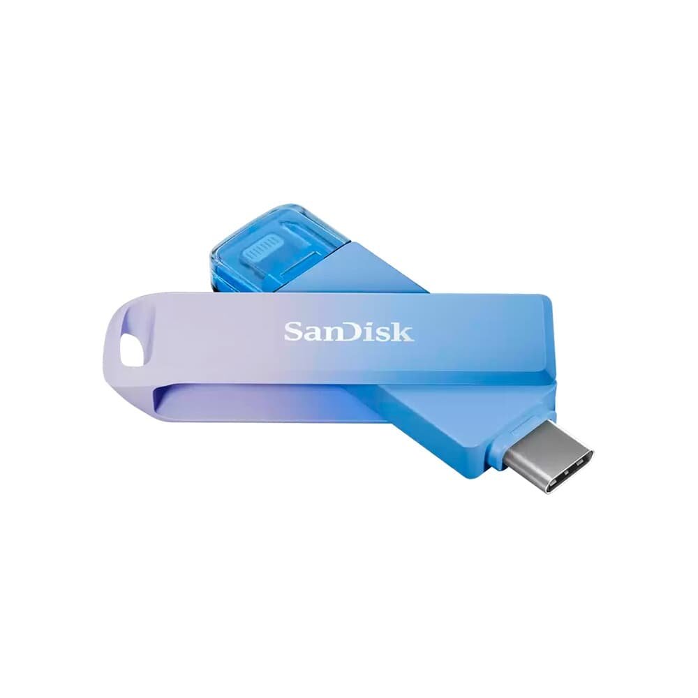 Pen Drive 256GB SanDisk Phone Drive Creator Series, USB-C 3.2 e Lightning - SDIXD0N-256G-GN6TP