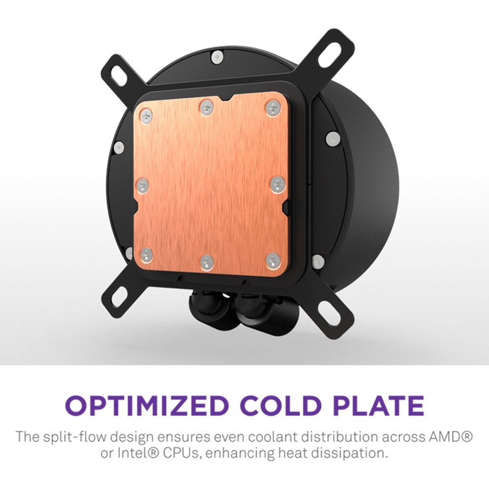 Water Cooler NZXT Kraken Elite 420mm RGB V2, Preto, RL-KR42E-B2 - view 5