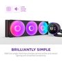 Water Cooler NZXT Kraken Elite 420mm RGB V2, Preto, RL-KR42E-B2