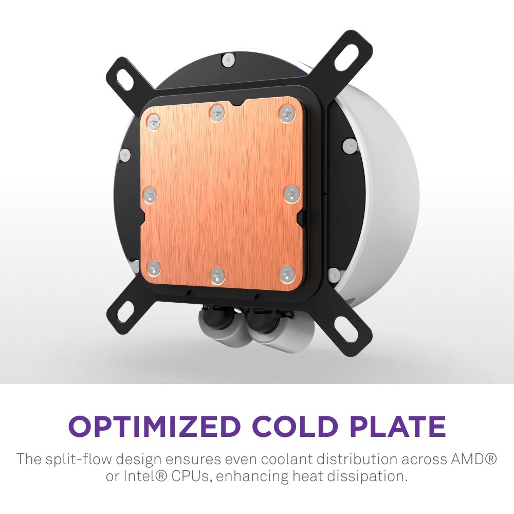 Imagem 9 de 10 do produto Watercooler NZXT Kraken Elite 420 RGB V2, Branco, RL-KR42E-W2