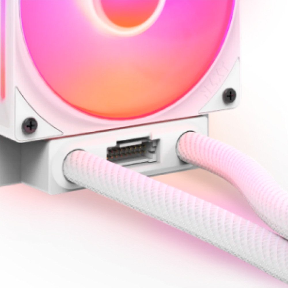 Imagem 10 de 10 do produto Watercooler NZXT Kraken Elite 420 RGB V2, Branco, RL-KR42E-W2