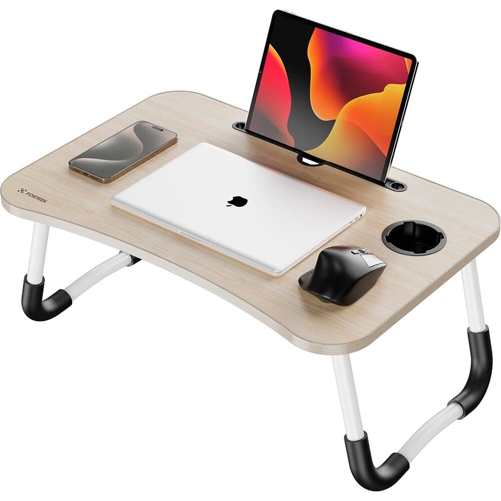 Mesa Dobrável de Colo Para Notebook Fortrek Lapdesk, Madeira - ( Balão.info - foto 4