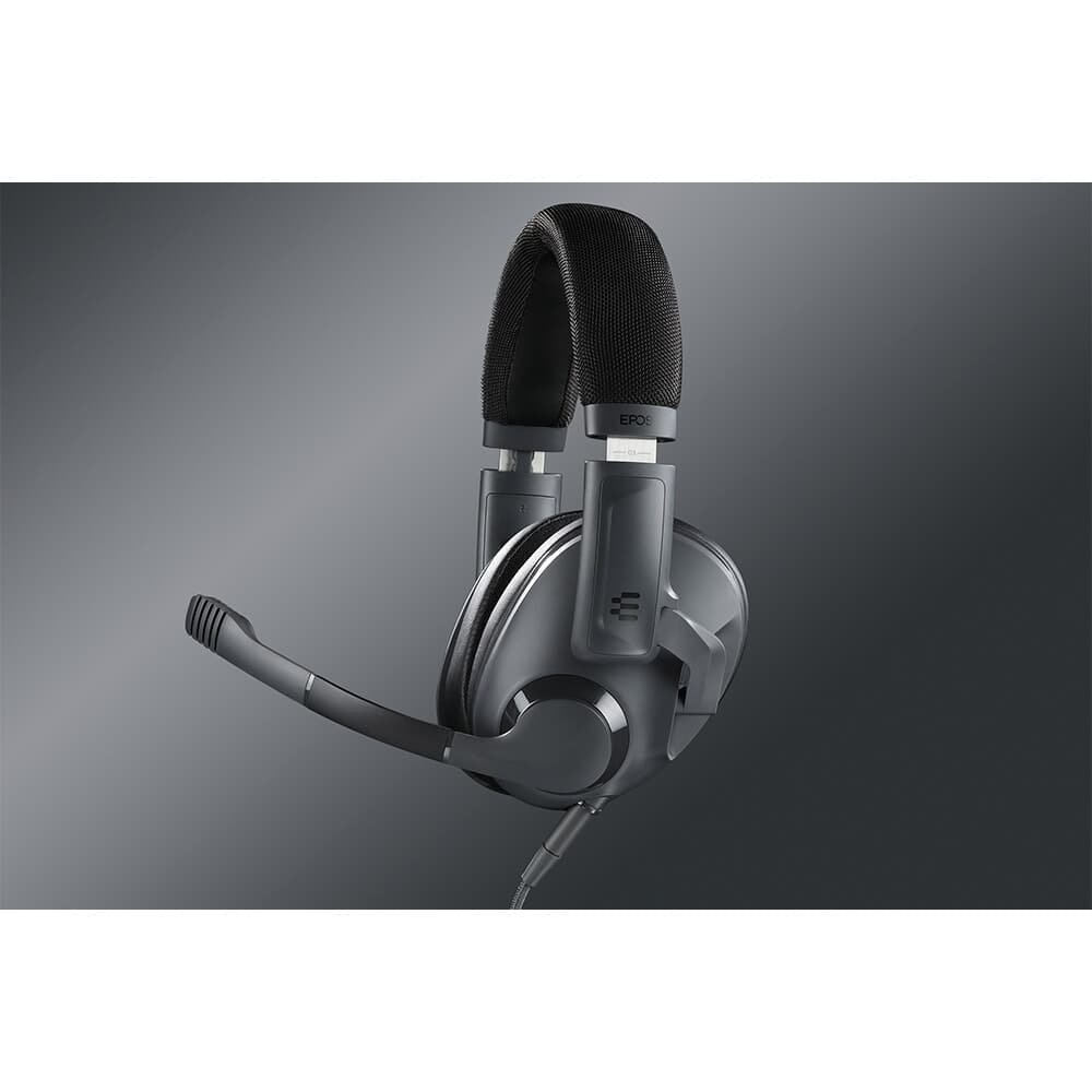 Headset Gamer Drop + EPOS H3X, Preto - MDX-36686-1 - view 10